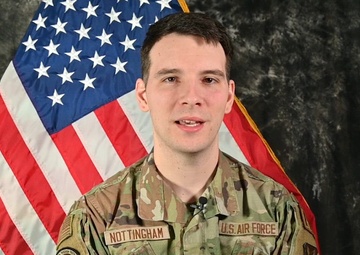 U.S. Air Force Senior Airman Alex Nottingham - Hometown News (Aroll)