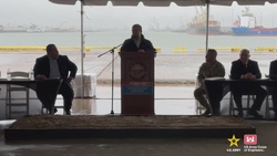 Brazos Island Harbor Channel Improvement Project Phase 2 Groundbreaking - Full Ceremony