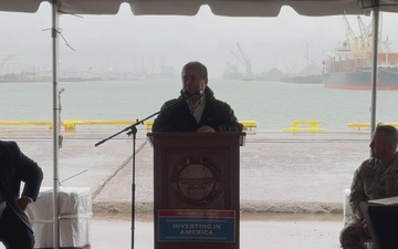 Brazos Island Harbor Channel Improvement Project Phase 2 Groundbreaking - Full Ceremony