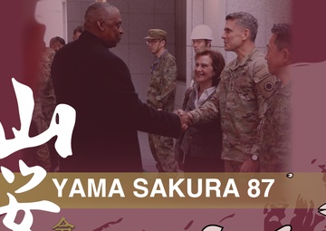 Yama Sakura 87: U.S. Secretary of Defense Lloyd Austin visits Japan