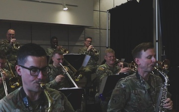 The Airmen of Note prepares for the 60th Presidential Inauguration