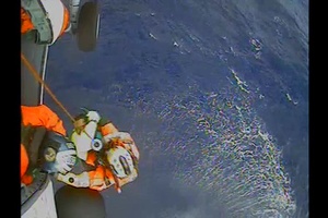 Coast Guard rescues 3 mariners 154 miles southeast of Cape Hatteras
