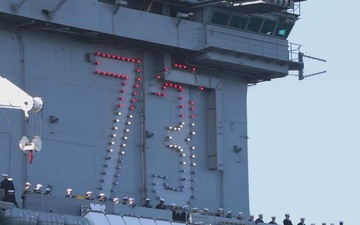 Secretary of Defense Lloyd J. Austin III visits USS George Washington