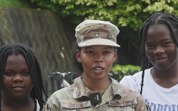 Holiday Greeting - Okinawa - Air Force Technical Sergeant Tierria Lofton, Columbus Mississippi