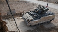 Coalition Forces Deploy M2A3 Bradley Fighting Vehicles