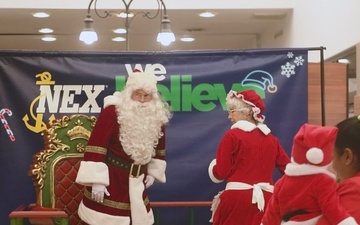 AFN Naples Video – Santa at the NSA Naples Support Site Navy Exchange