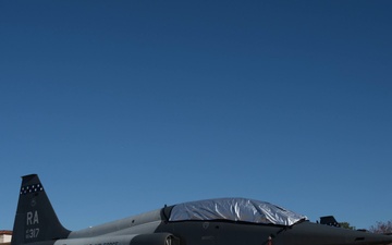 12th Maintenance Squadron corrosion team washes T-38 Talon