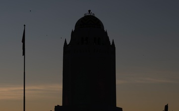 Building 100 Sunrise Timelapse Dec. 12, 2024