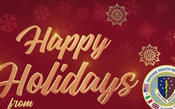 Holiday Greeting - Medical Readiness Command, Europe and Defense Health Network Europe