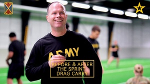 10th AAMDC Before and After the Sprint Drag Carry