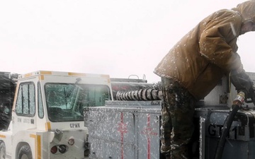 U.S. Marines, JSDF members refuel at Misawa