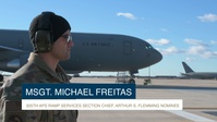 MSgt Michael Freitas, AMC's nominee for the Arthur S. Flemming Award