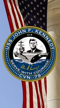 PCU JFK (CVN 79) Conducts PT109 Wreath Laying Ceremony 2024