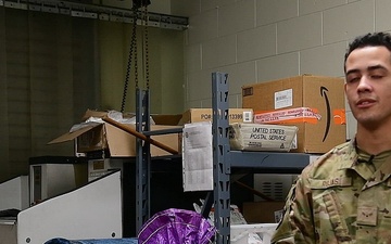 8th FSS Military Postal Clerk Enhance Morale