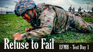 The EFMB Journey (Part 2) -- The First Hurdle