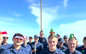 Coast Guard Cutter Diligence, Holiday Greeting