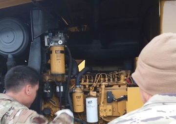 B-roll 156th LRS supports 52nd LRS during readiness exercise