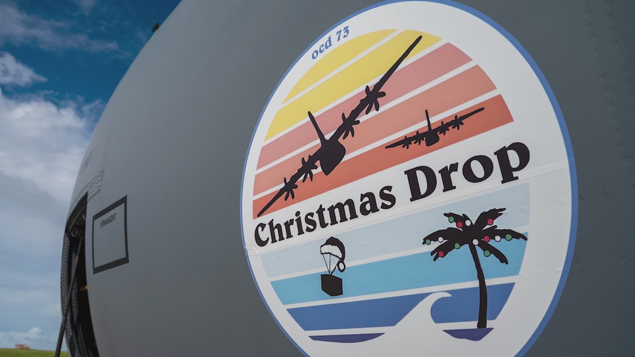 横田基地 Christmas drop 2024 パッチ 横田基地 Christmas drop