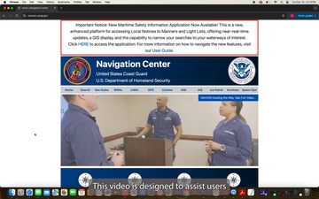 Coast Guard District 7 announces new interactive LNM website for mariners