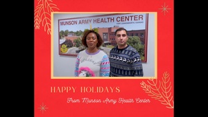 Happy Holidays from Munson Army Health Center, Fort Leavenworth, Kansas