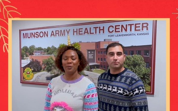 Happy Holidays from Munson Army Health Center, Fort Leavenworth, Kansas