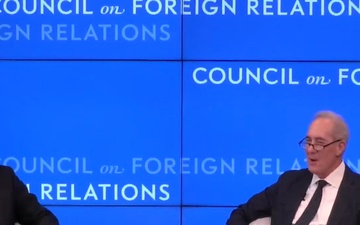 Secretary of State Antony J. Blinken participates in a conversation at the Council on Foreign Relations in New York City, New York