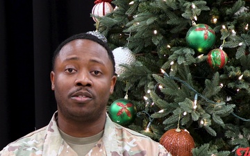 Tennessee Guardsman SFC Williams gives Christmas shoutout