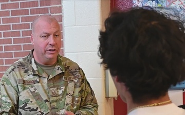 Ohio Air National Guard recruiter marks 700 accessions (NO GFX)