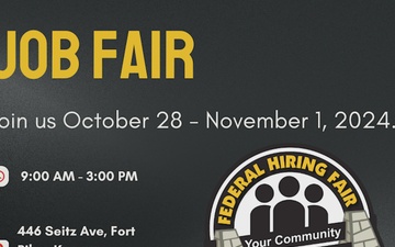 Fort Riley Federal Hiring Fair Promo