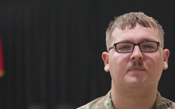 174th Air Defense Artillery Brigade Soldiers honored during call to duty ceremony (A-Roll/Interviews)