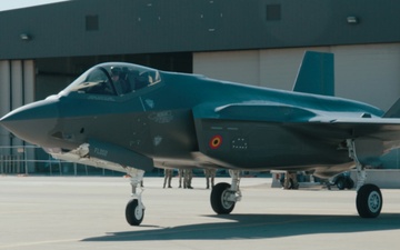 The first Belgian F-35 Arrives at Luke AFB