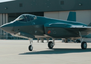 The first Belgian F-35 Arrives at Luke AFB