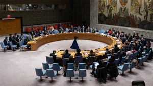 Secretary of State Antony J. Blinken participates in a UN Security Council Session on Sudan