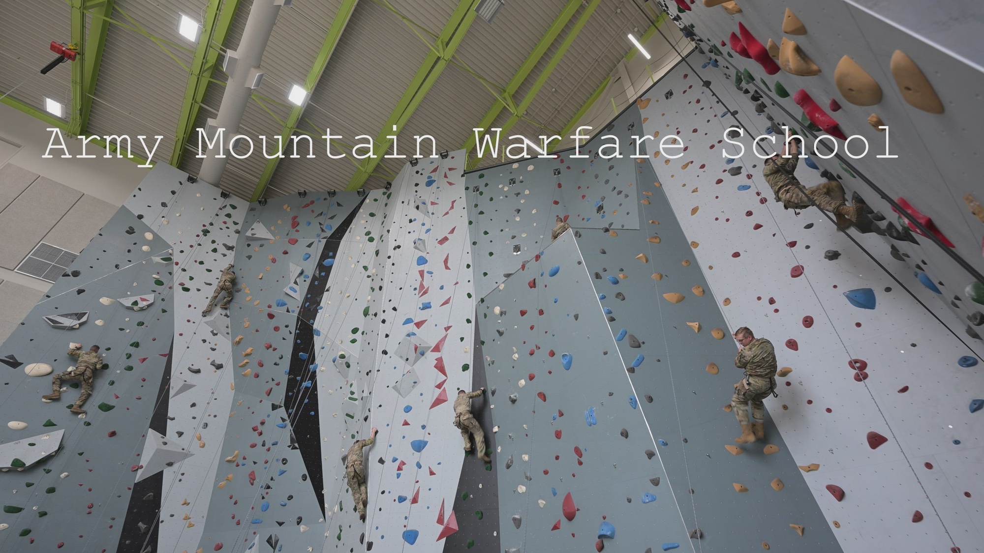 A video produced for Social Media to highlight the Army Mountain Warfare School in Burlington, VT at the Ethan Allen Firing Range, Jericho, VT, March 9, 2024. (DoD video by Staff Sgt. Eugene Oliver)
