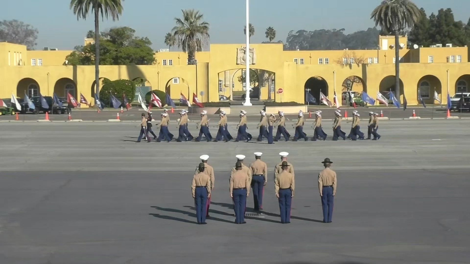 The new Marines of Fox Company, 2nd Recruit Training Battalion, graduated from Marine Corps Recruit Depot San Diego, Dec 20, 2024. Graduation took place at the completion of the 13-week transformation which included training for drill, marksmanship, basic combat skills, and Marines Corps customs and traditions. Following graduation, the Marines were given 10 days of leave before taking the next step in training at the School of Infantry at Marine Corps Base Camp Pendleton, California.