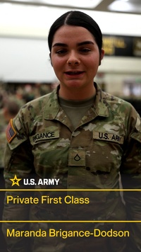 Fort Sill Holiday Block Leave - Private First Class Brigance