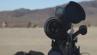 U.S. Marines Conduct A Crew-Served Weapons Range