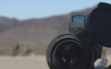 U.S. Marines Conduct A Crew-Served Weapons Range