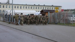 Drive and Determination Push Battle Group Soldiers through Norwegian Foot March