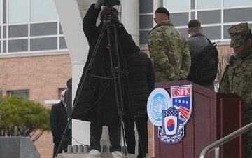 United States Forces Korea Change of Command Ceremony