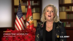 Secretary of the Army Wormuth Holiday Message
