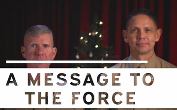 CMC and SMMC Holiday Message to the Force