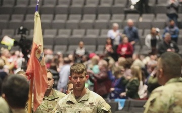 Ohio National Guard sustainment brigade headquarters, signal company return from overseas deployment