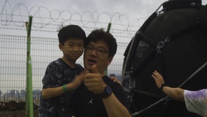 Visitors From South Korea Tour USS Theodore Roosevelt
