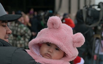 204th Maneuver Enhancement Brigade Returns Home from Africa- B-Roll