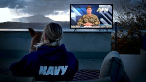 Navy Region EURAFCENT Army/Navy Game Spirit Spot