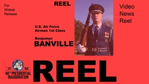 U.S. Air Force Airman 1st Class Benjamyn Banville - Hometown News (Reel)