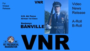 U.S. Air Force Airman 1st Class Benjamyn Banville - Hometown News (VNR)