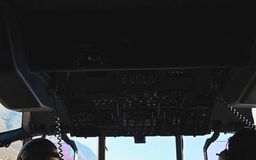 USAF Reserve Citizen Airmen and Arizona Air National Guard Airmen participate in a joint training exercise aboard a C-130 over southern Arizona as part of Exercise Desert Hammer