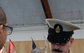 6th Week (Khaki) Inspection at Officer Training Command Newport - Class 05‐25